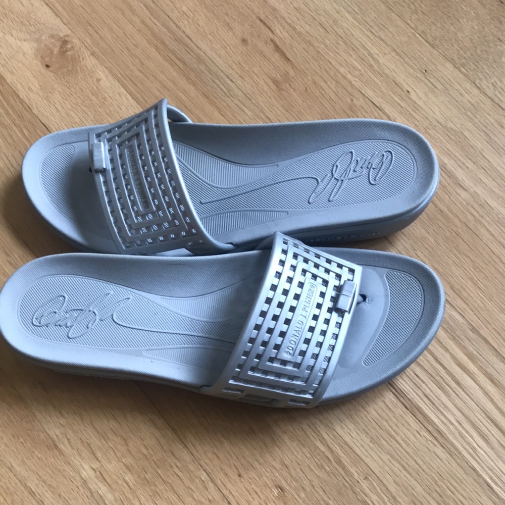 Gray/Silver Slides - image 3